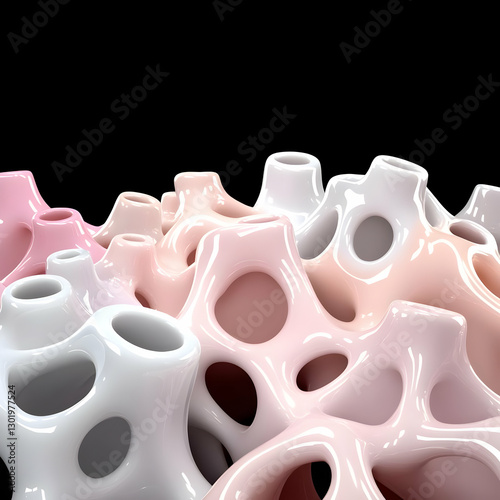 3D Abstract Background Illu...
