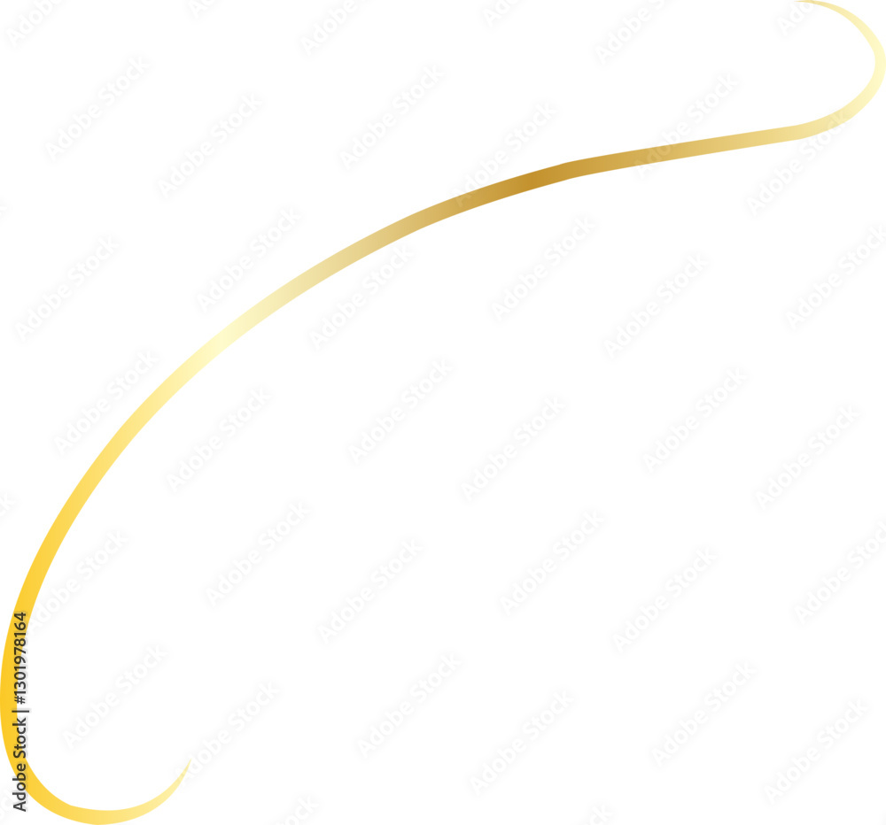 Elegant Golden Thread Decoration Ornament Elegant Golden Thread Decoration Ornament