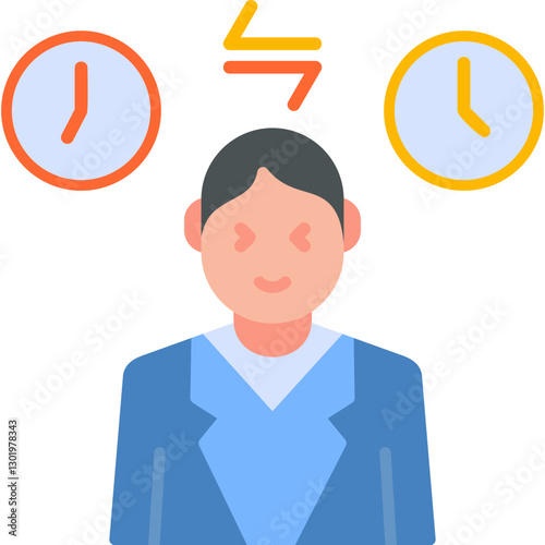 Jet Lag Icon