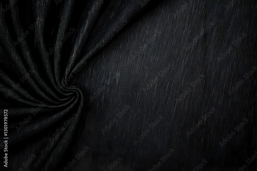 Fototapeta premium Dark Fabric Texture Background Illustration