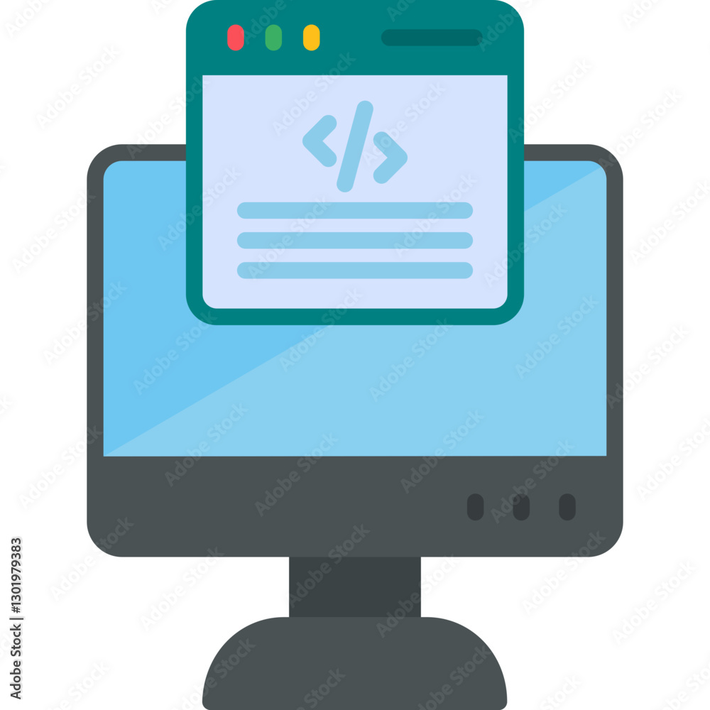 Web Programming Icon Web Programming Icon