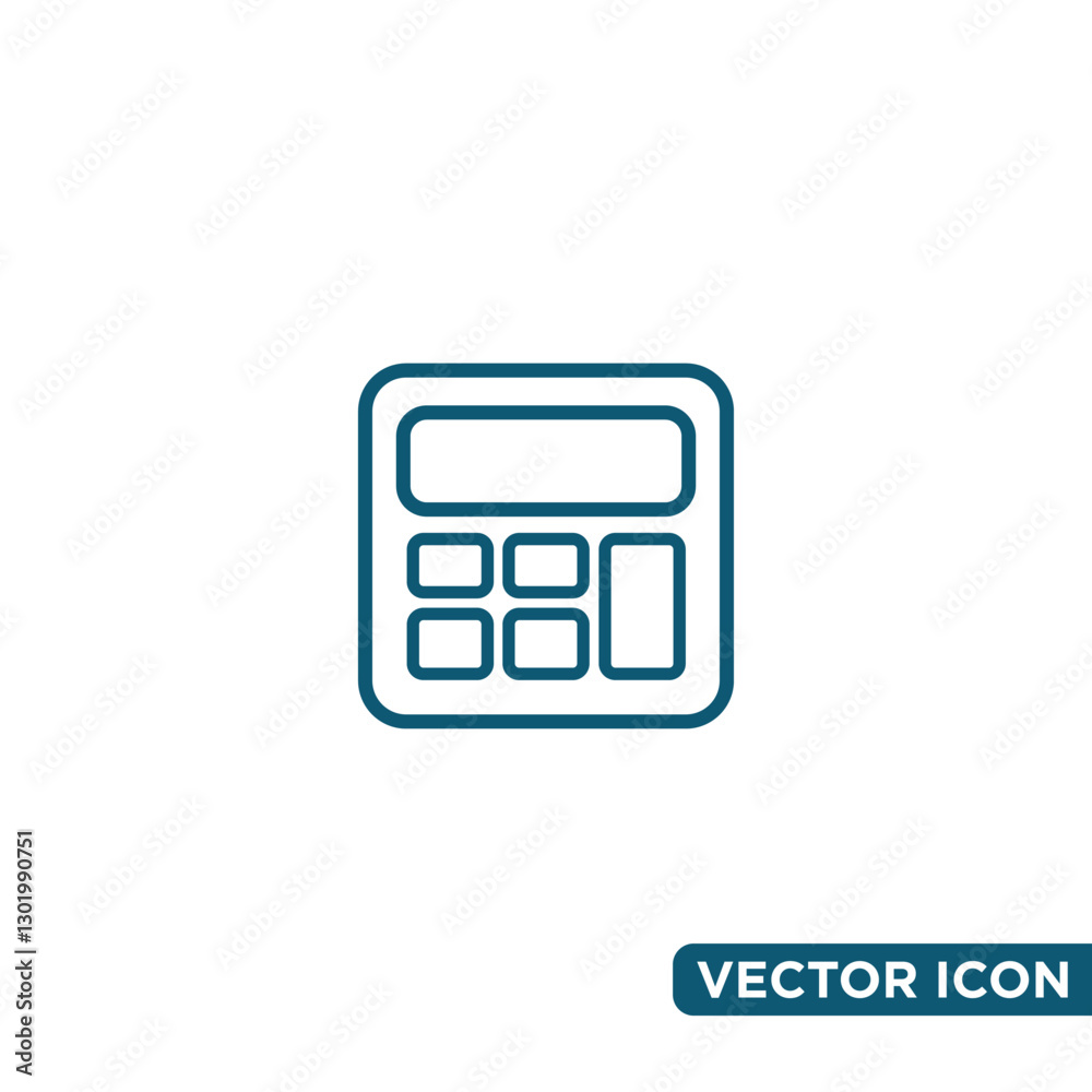 Simple Calculator Icon Design Template Simple Calculator Icon Design Template