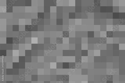 Gradient Gray Background. Grey Pixelated Backdrop Abstract Toned Vector Texture for Digital Art, Web Design, and Covers. EPS 10. Vector illustration