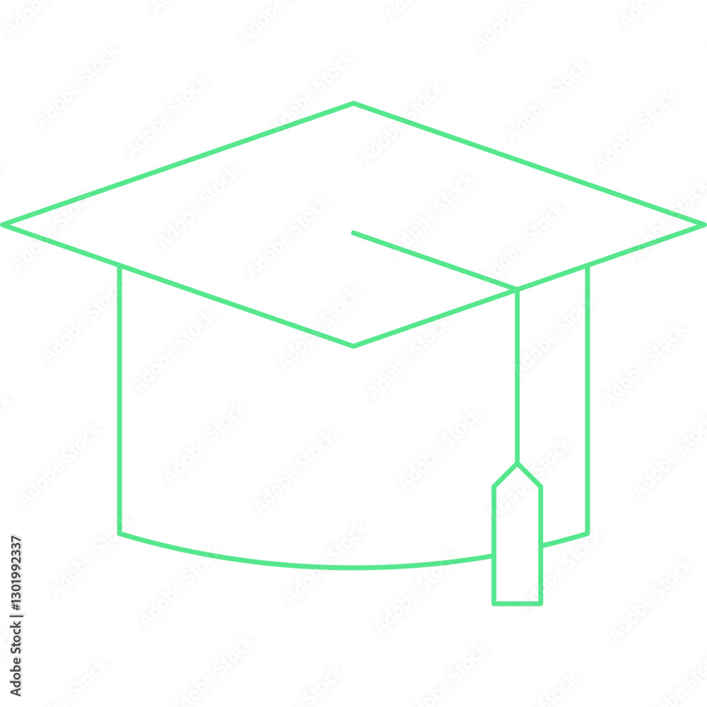 Graduation icon single vector illustration Graduation icon single vector illustration