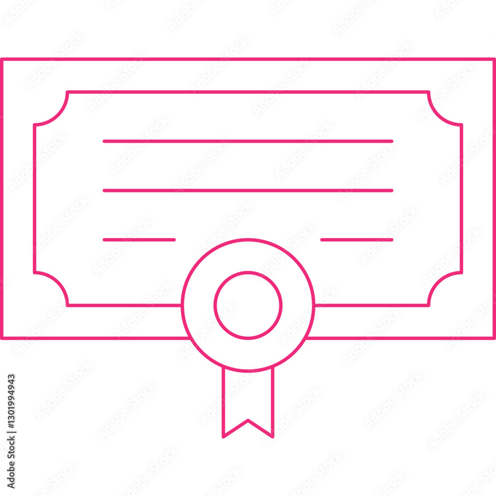 Diploma icon single vector illustration