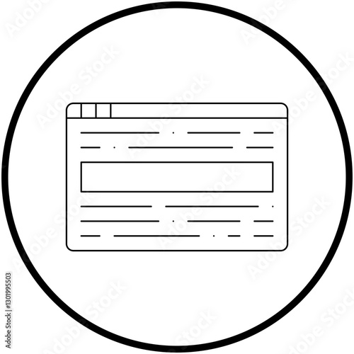 Reading Online icon single vector illustration