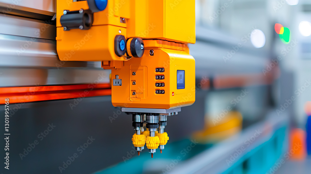 Modern injection molding machine with digital control manufacturing facility industrial equipment high-tech environment close-up view efficiency and innovation Modern injection molding machine with digital control manufacturing facility industrial equipment high-tech environment close-up view efficiency and innovation