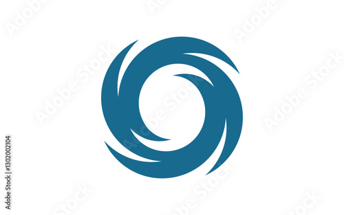 Vortex icon speed concept symbol vector Logo illustration