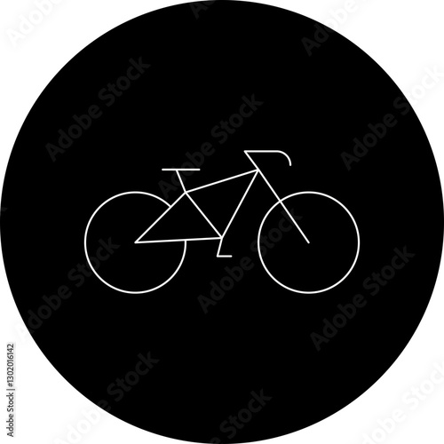 Cycle icon single vector illustration