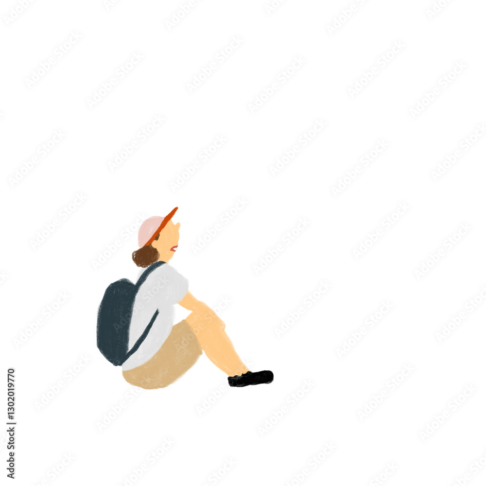 Fototapeta premium crying boy