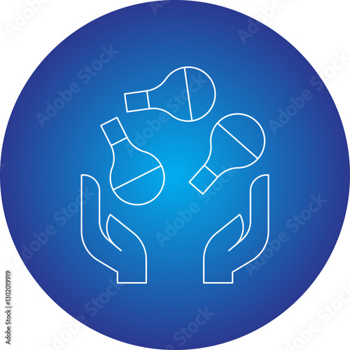 Juggling Balls icon single vector illustration