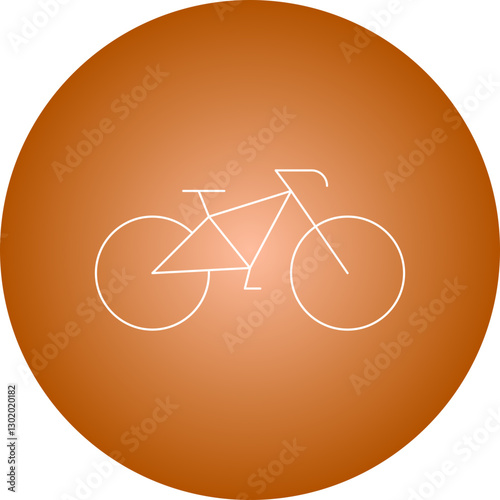 Cycle icon single vector illustration