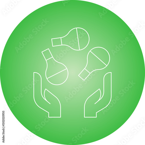 Juggling Balls icon single vector illustration