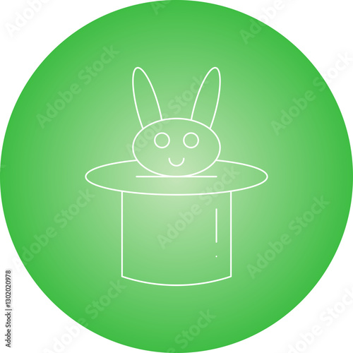 Magic Tricks icon single vector illustration