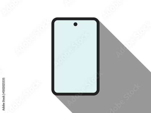 スマートフォンロングシャドウアイコン