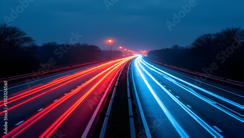 A Highway with Self-Illuminating Smart Roads