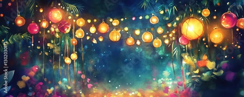 christmas tree and lights