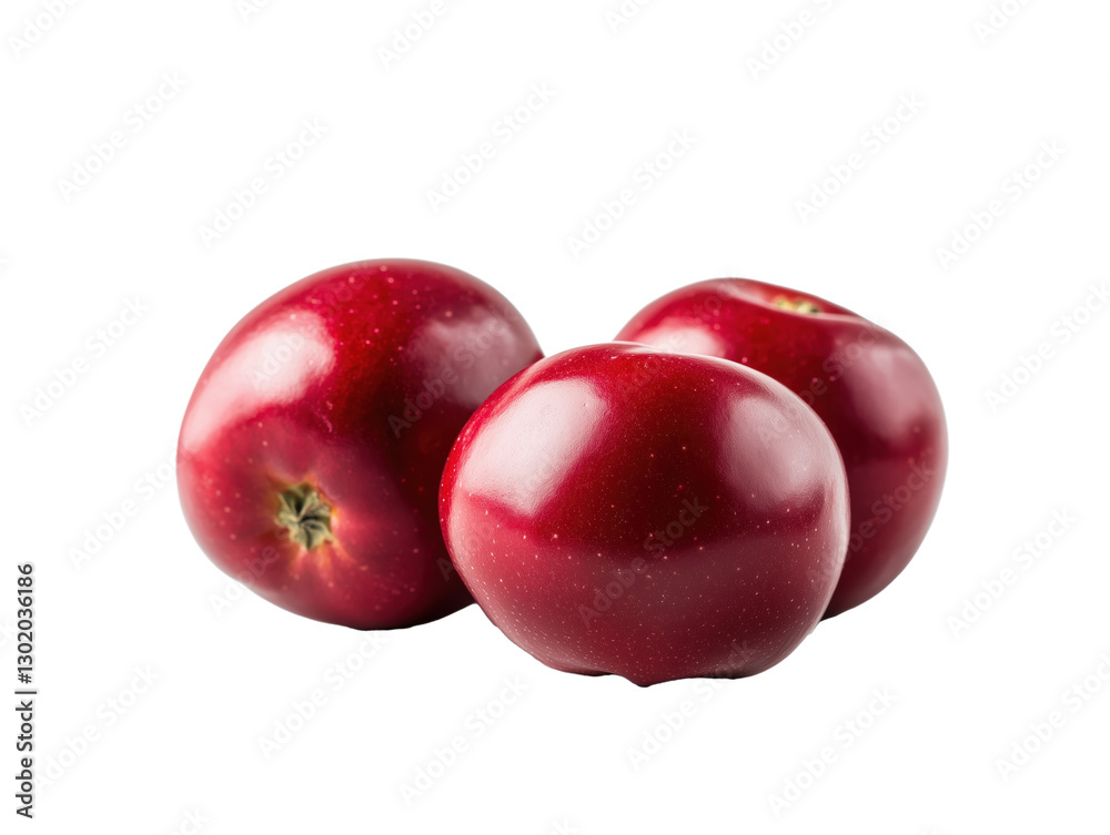Vibrant McIntosh Apples: A Striking Contrast Against a Pristine White Background Vibrant McIntosh Apples: A Striking Contrast Against a Pristine White Background