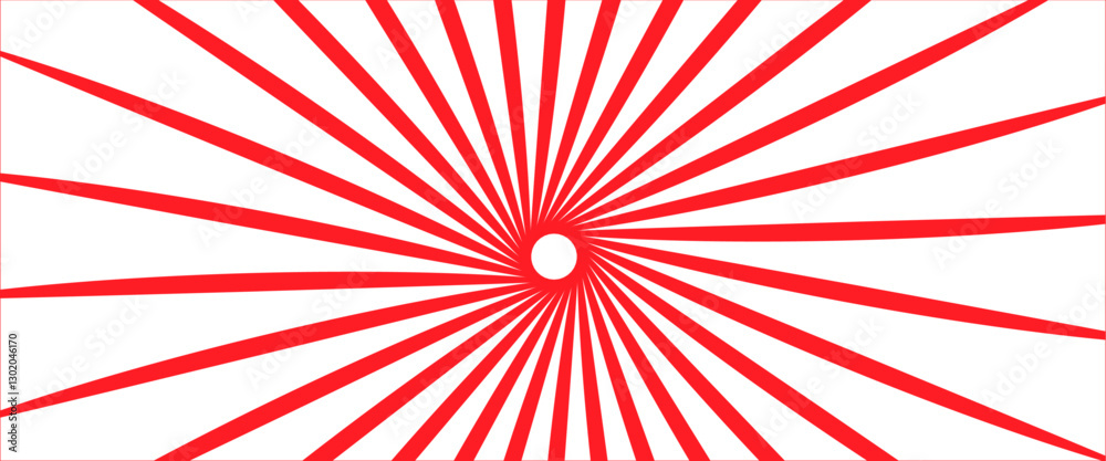 Fototapeta premium Abstract rad Sunburst background. It used for Web, Mobile Applications, Desktop background, Wallpaper. 