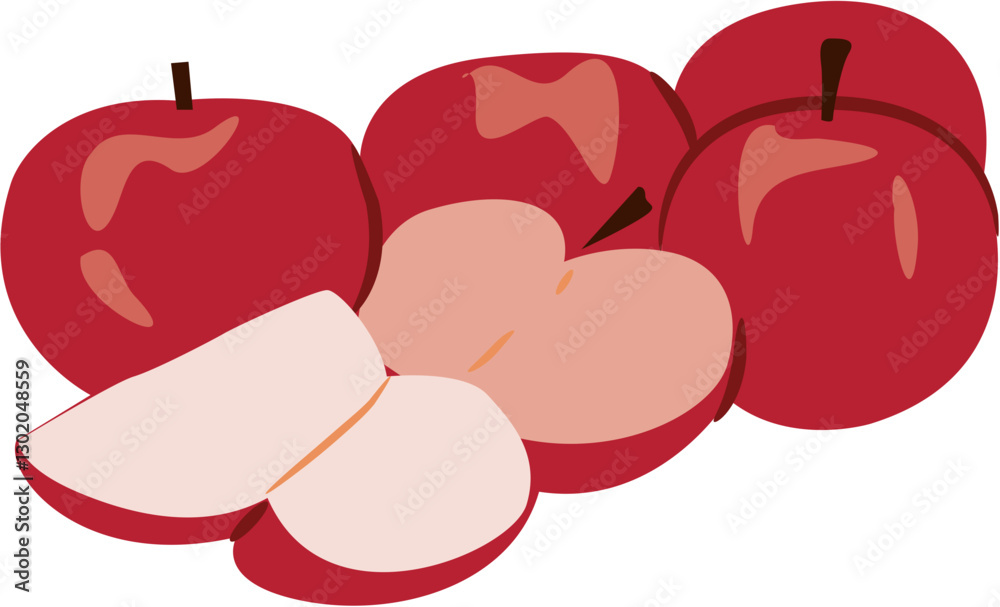Obraz premium Fresh Juicy Apple 
