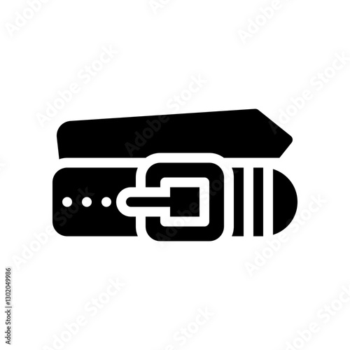 belt glyph icon