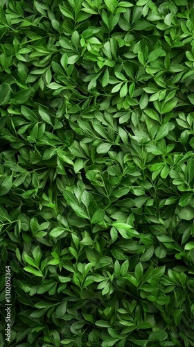 Verdant Leafy Foliage Textural Cascade Seamless Green Pattern Botanical Abundance Natural Backdrop Background