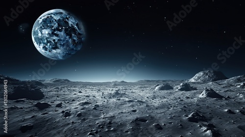moon surface environment