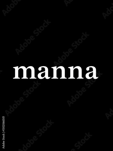 Dictionary definition of word manna