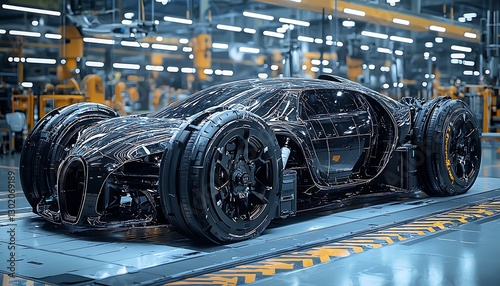 Hypercar Assembly Line Factory