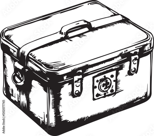 old metal box