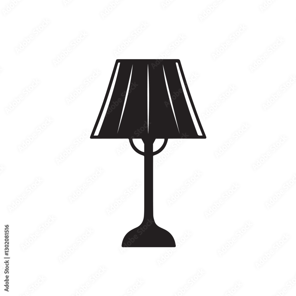 table lamp on white background table lamp on white background
