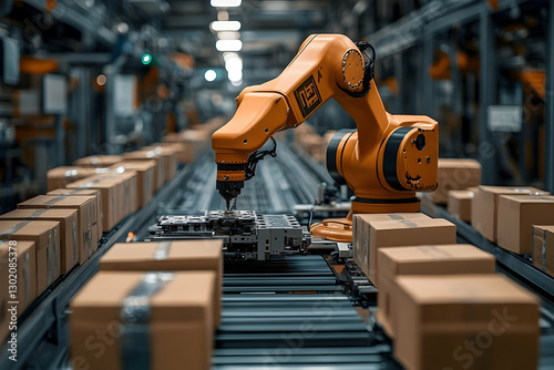 Wallpaper Mural Automated Packaging Line in Factory Torontodigital.ca