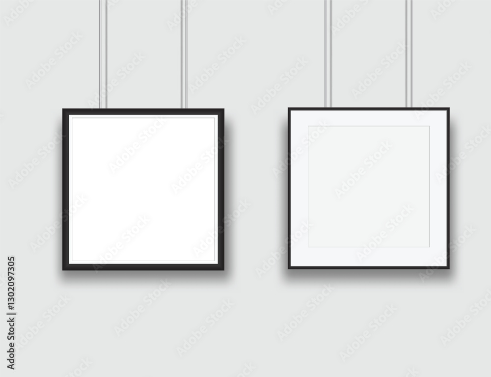 Realistic blank hanging paper posters mockup with shadow on wall isolated on background. Design poster template for presentation artwork, picture, advertising, banner, exhibition. Vector illustration
Realistic blank hanging paper posters mockup with shadow on wall isolated on background. Design poster template for presentation artwork, picture, advertising, banner, exhibition. Vector illustration