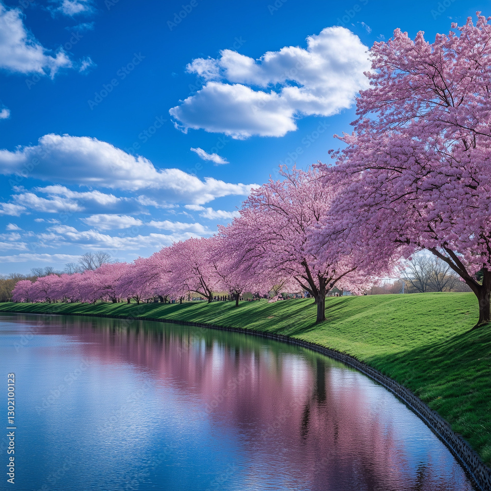 春の贈り物、桜の小径 春の贈り物、桜の小径