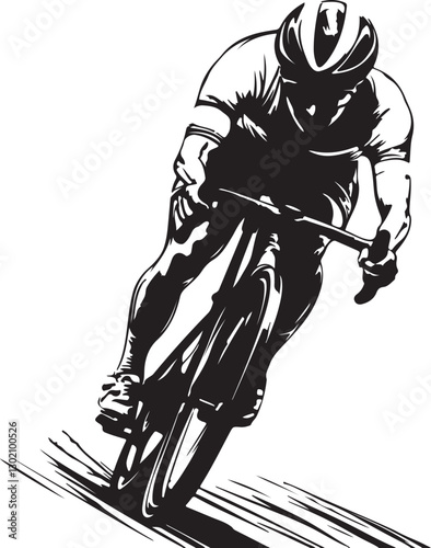 racing cyclist
