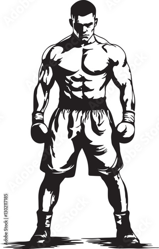 vector illustration of a man