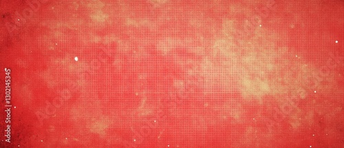 Vintage Scarlet Ben-Day Dot Texture  photo