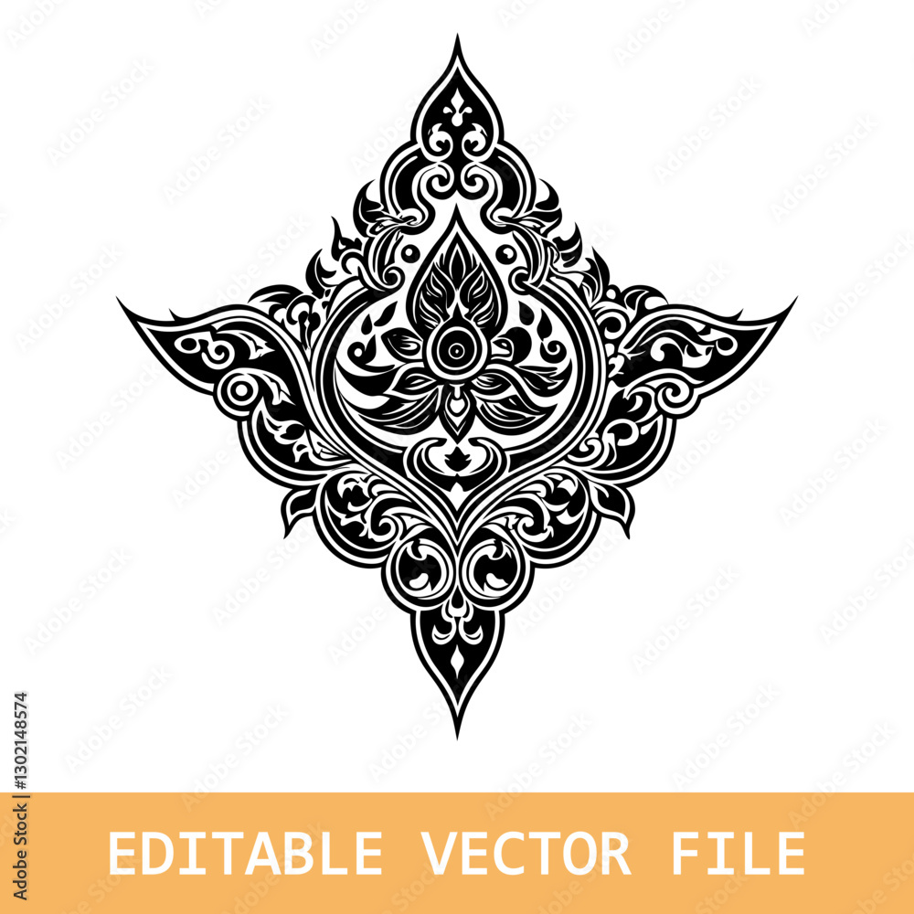 Beautiful circle pattern mandala art isolated on a white background, Indian style mandala art for festival decoration, decoration elements for meditation poster, henna, tattoo art Beautiful circle pattern mandala art isolated on a white background, Indian style mandala art for festival decoration, decoration elements for meditation poster, henna, tattoo art