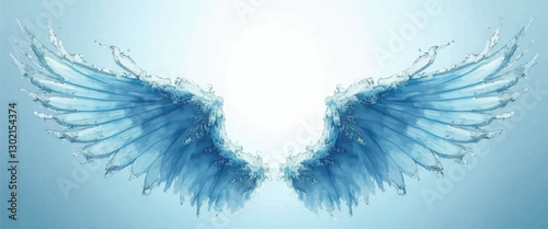 Water Wings with transparent background