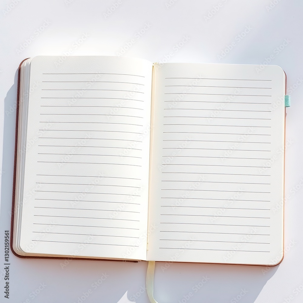 Blank Lined Summer Journal - Paper Background for Creative Ideas Blank Lined Summer Journal - Paper Background for Creative Ideas
