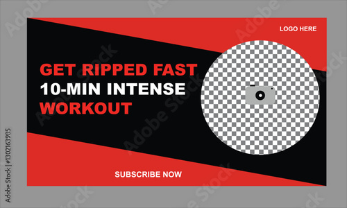 Gym Thumbnail Design