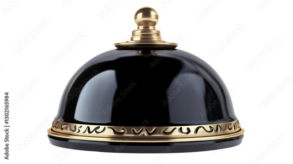 service bell isolated on white background service bell isolated on white background