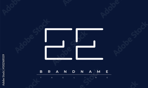 E, E logo design. EE  creative Monogram Logo. This logo design is the process of creating a visual symbol that represents a brand, company, or individual.