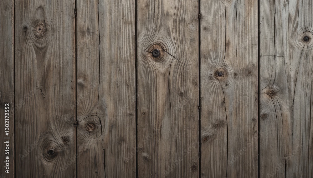 Obraz premium Old wood background texture. Vintage weathered rough planks with rusty nails, evenly sharp and detailed backdrop. 