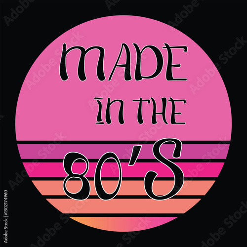 80s Inspired Vibe Design Sublimation for Throwback T-shirt Graphics
