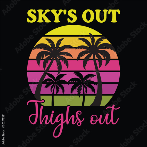 Throwback To The 80s Vintage T-shirt Design with Sublimation Graphics
