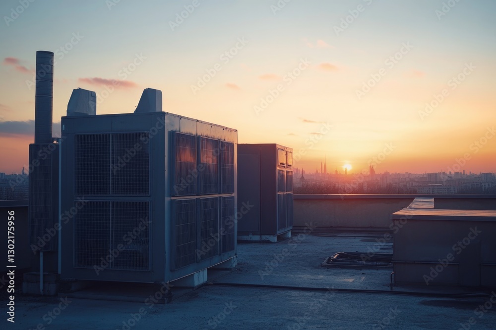 Roof-top air conditioning units Roof-top air conditioning units