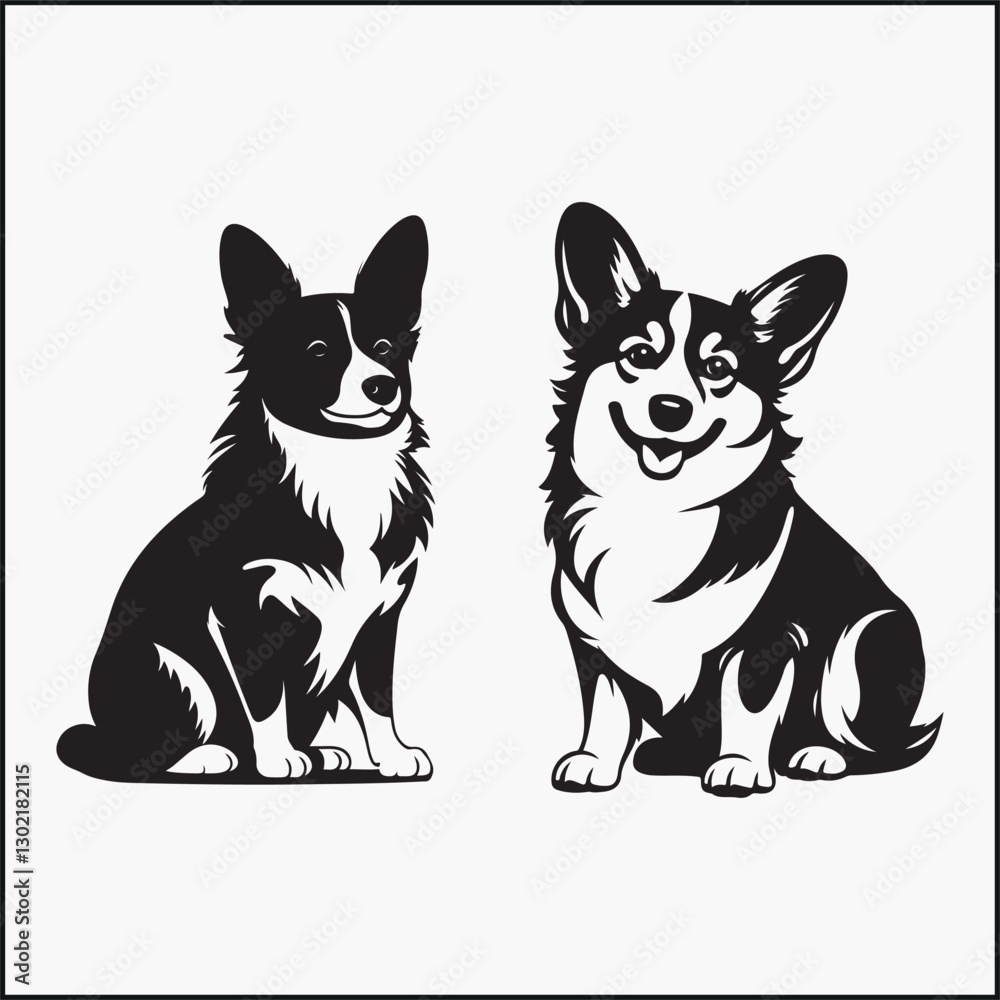 Fototapeta premium Corgi Pembroke Welsh Corgi dog