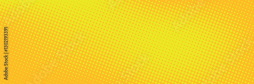 Dots halftone yellow and dark blue color pattern gradient grunge texture background. vector grunge. modern