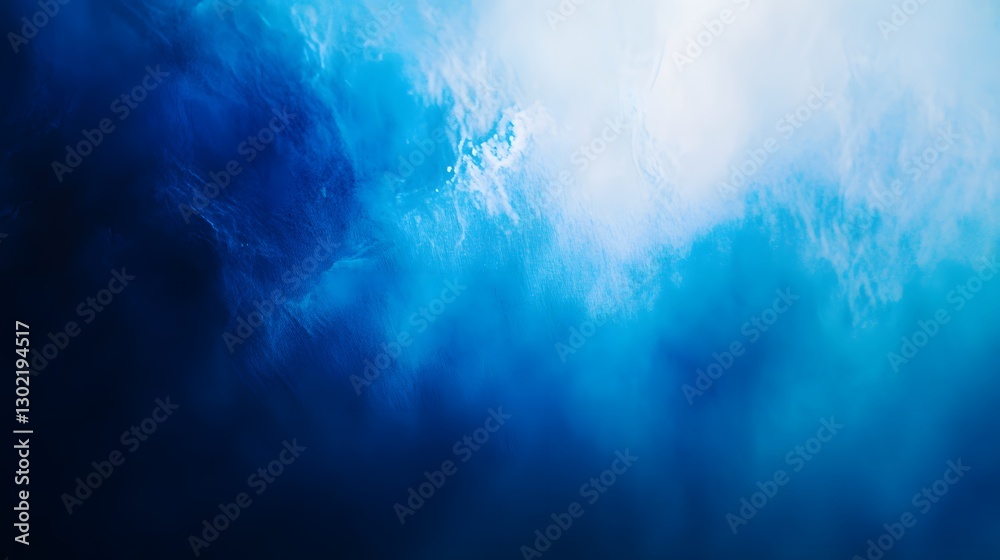 Obraz premium Gradient-lit abstract backdrop evoking a serene and imaginative ambiance. 